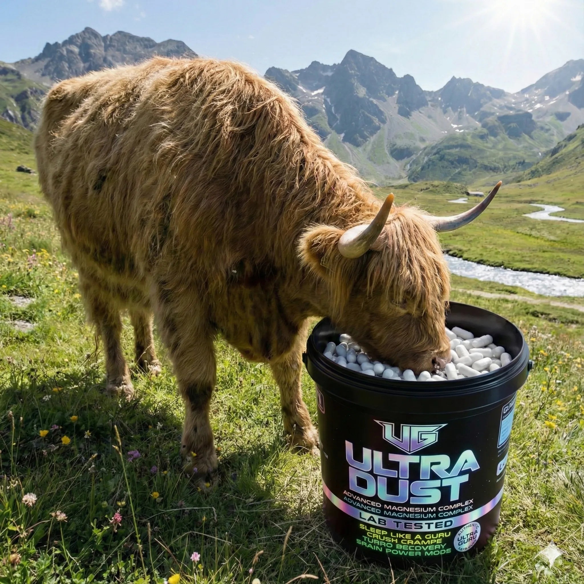 Cow with Ultra Dust